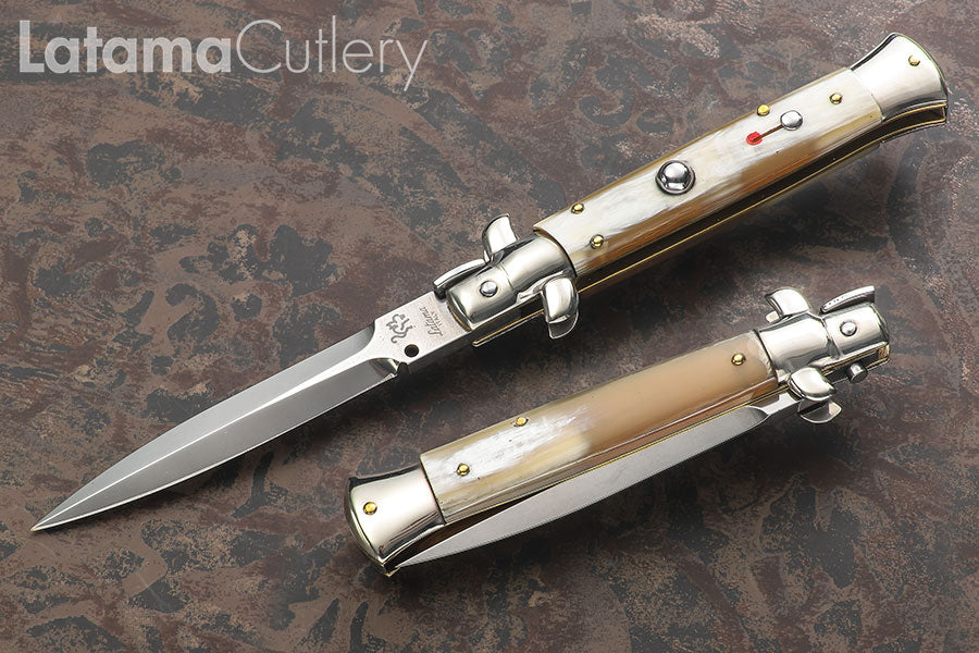 Walt's Classic 9" Blond Honey Horn Dagger BLDD-913