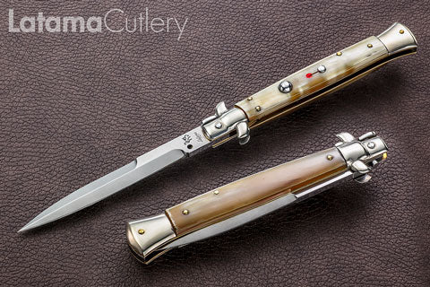 Walt's Classic 28cm Blond Honey Horn Half Grind BL-01