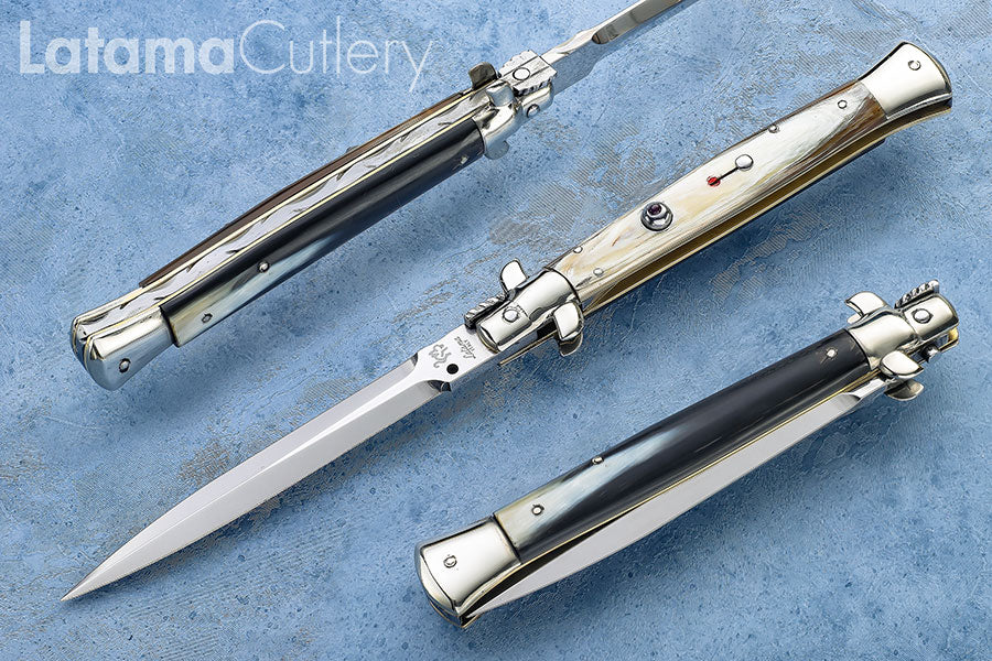 Walt's Custom plus Sapphire – Primo B/W 11" New Dagger - W/File C-PR-D1118