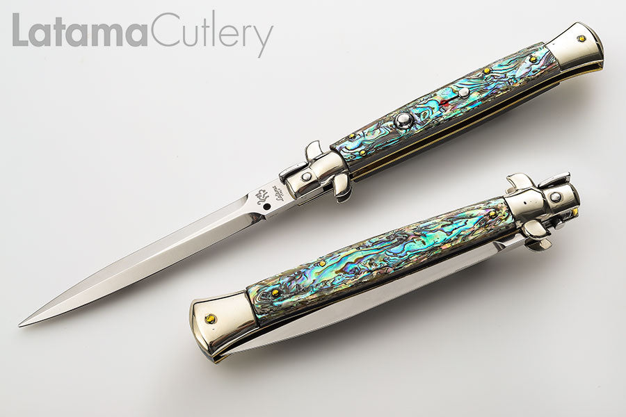 Walt's Classic 11" Abalone Dagger Grind CL-AB-D1101