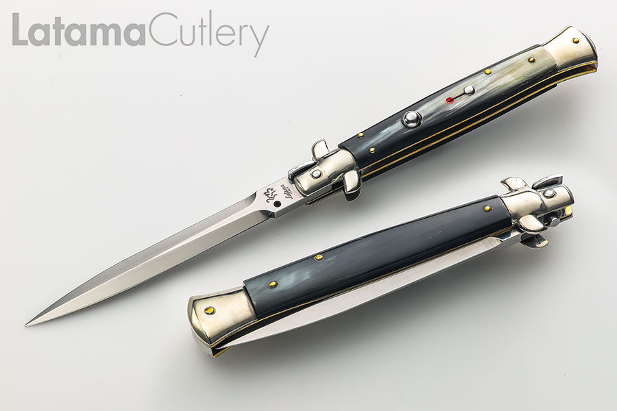 Walt's Classic 11" Primo Black &amp; White Dagger CL-PR-D1101