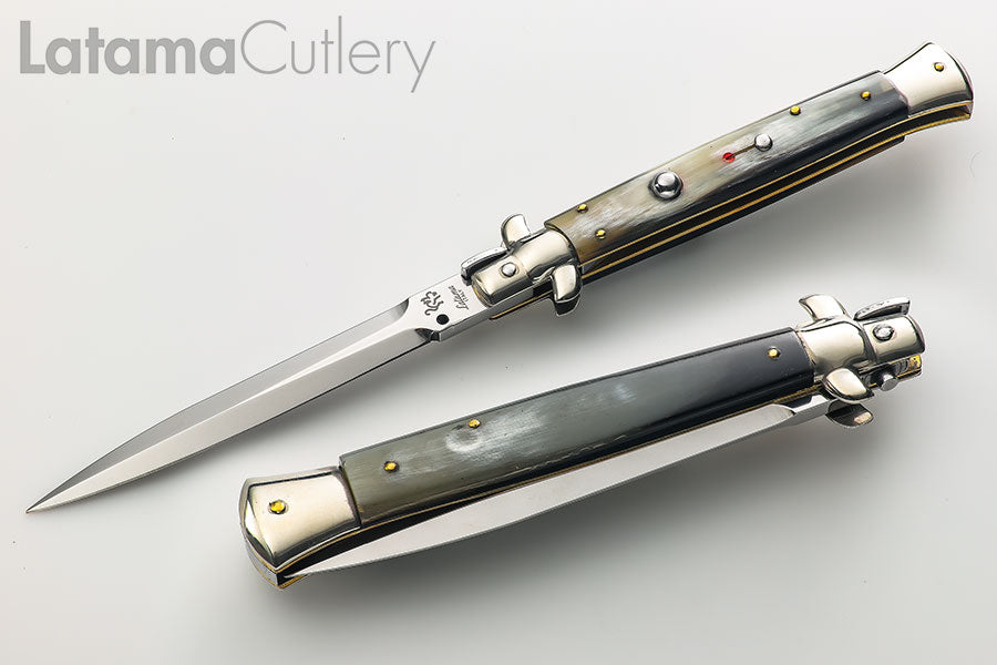 Walt's Classic 11" Primo Black &amp; White Dagger CL-PR-D1104
