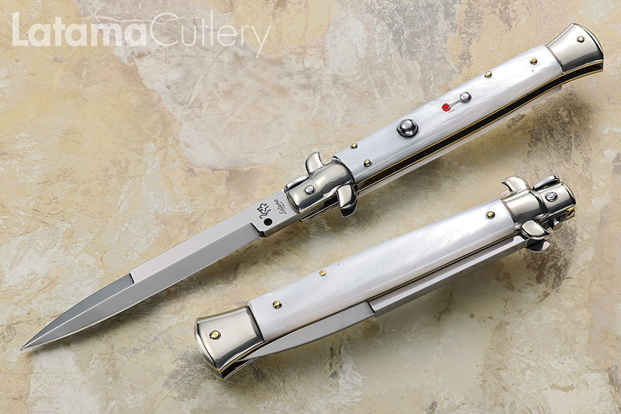 Walt's Classic 11" White Pearlite Traditional Bayonet PB-1130