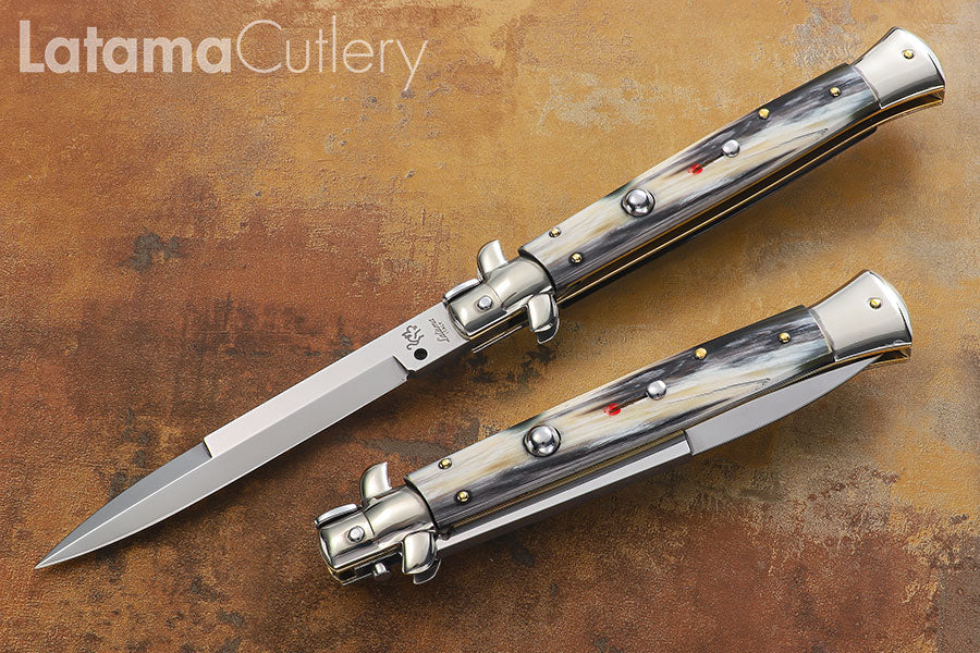 Walt's Classic 11" Primo Black &amp; White Traditional Bayonet PR B-1102