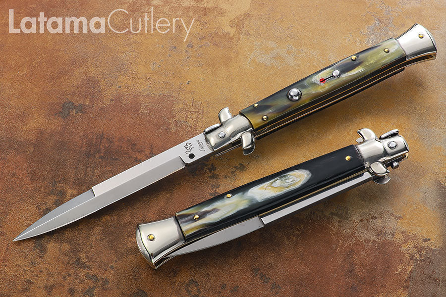 Walt's Classic 11" Primo Black &amp; White Traditional Bayonet PR B-1105