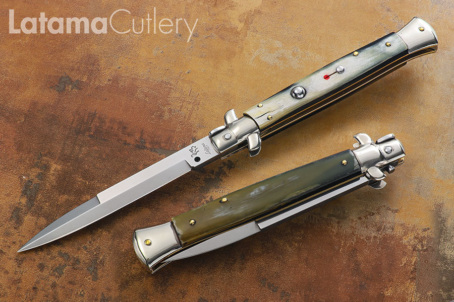 Walt's Classic 11" Primo Black &amp; White Traditional Bayonet PR B-1108