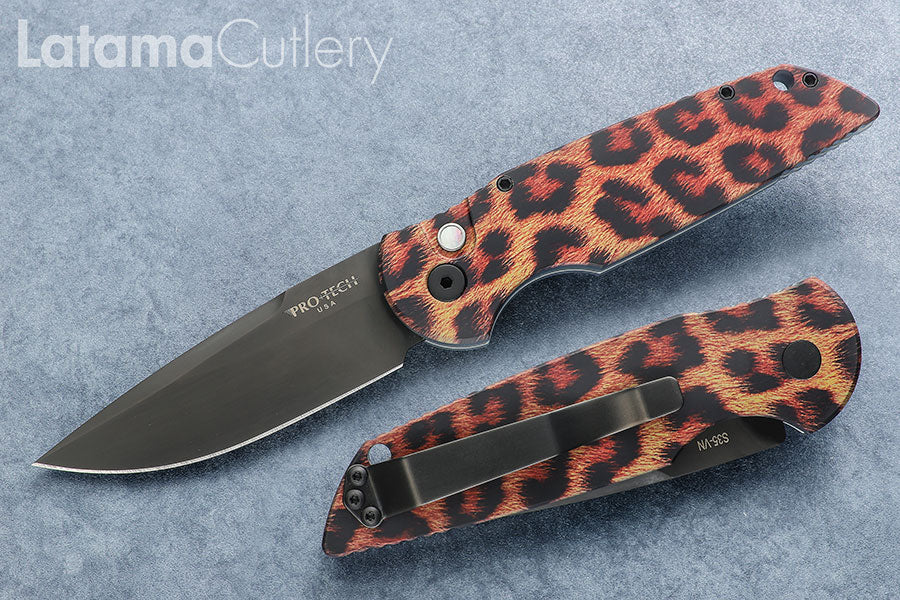 Pro-Tech PK Anodized Leopard Print TR-3