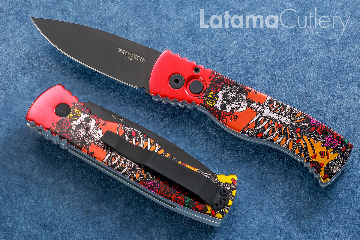 Pro-Tech Tactical Response 2 Automatic Knife Skeleton Rose TR2.41