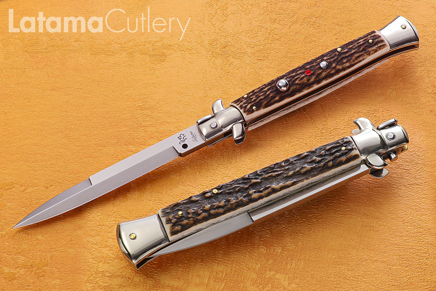 Walt's Classic 11" Black Forest Stag Traditional Bayonet ST B-1101