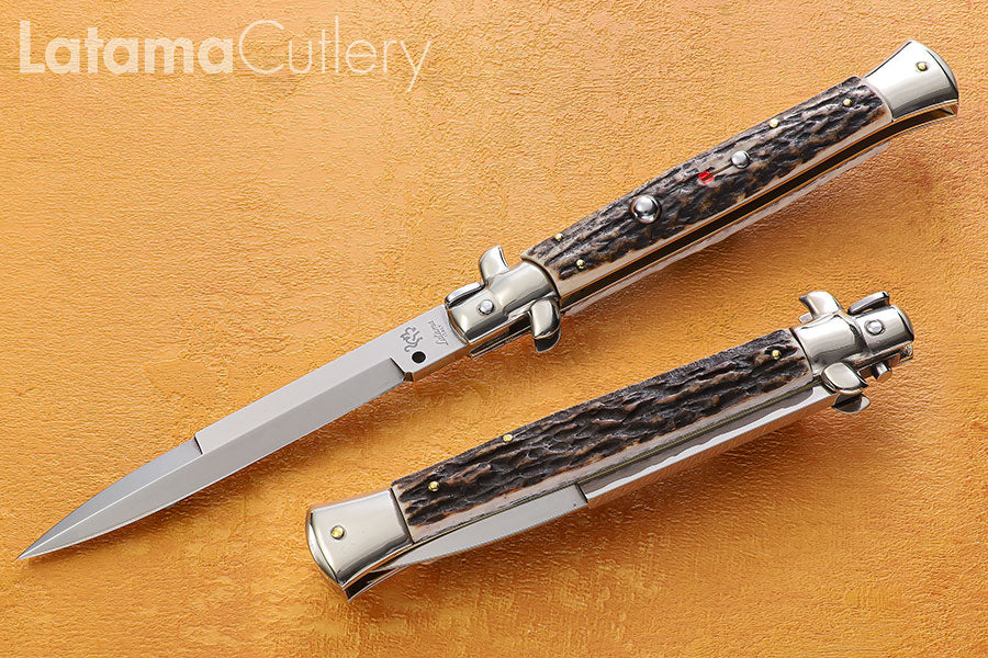 Walt's Classic 11" Black Forest Stag Traditional Bayonet ST B-1102