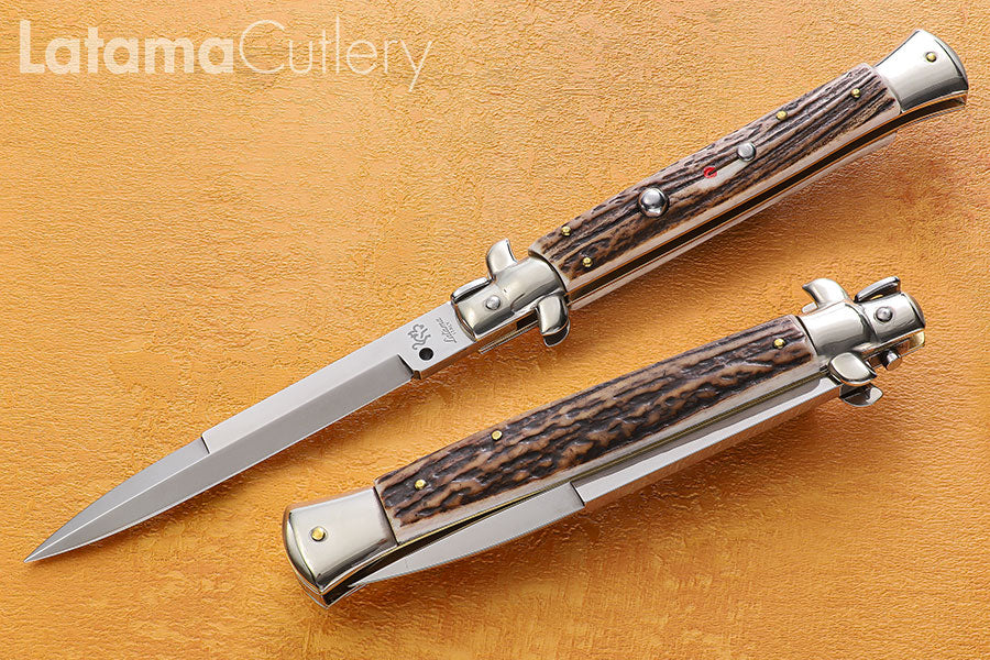 Walt's Classic 11" Black Forest Stag Traditional Bayonet ST B-1103
