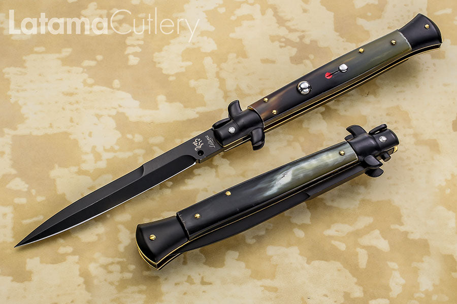 Walt&#39;s Classic 28cm Tactical Brazilian Black &amp; White Half Grind TBW-05