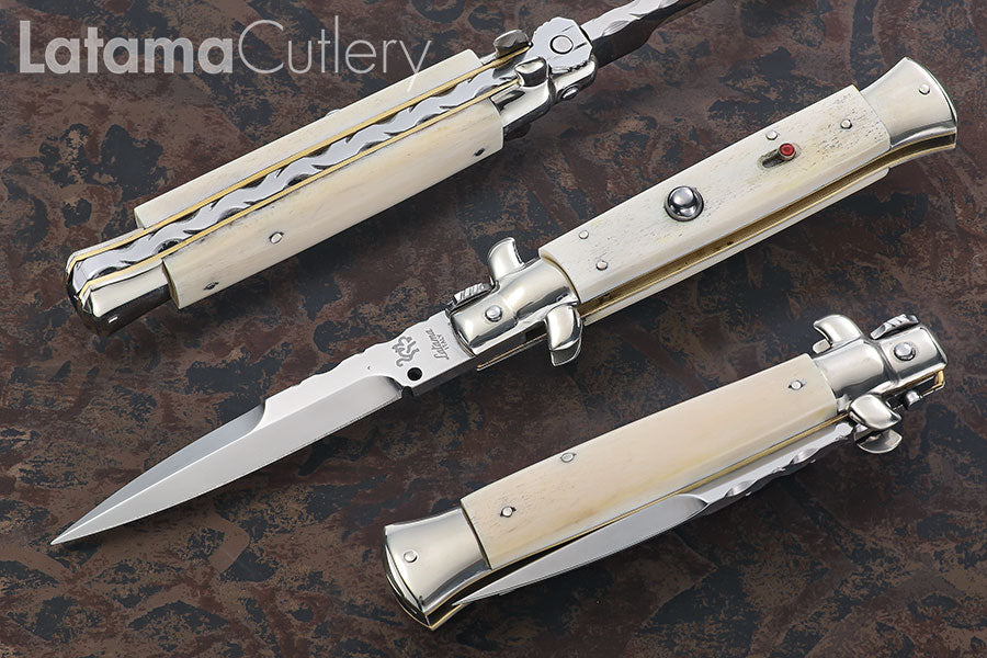 Walt's Custom 9" White Bone Half Grind WT/Bone CHG-906