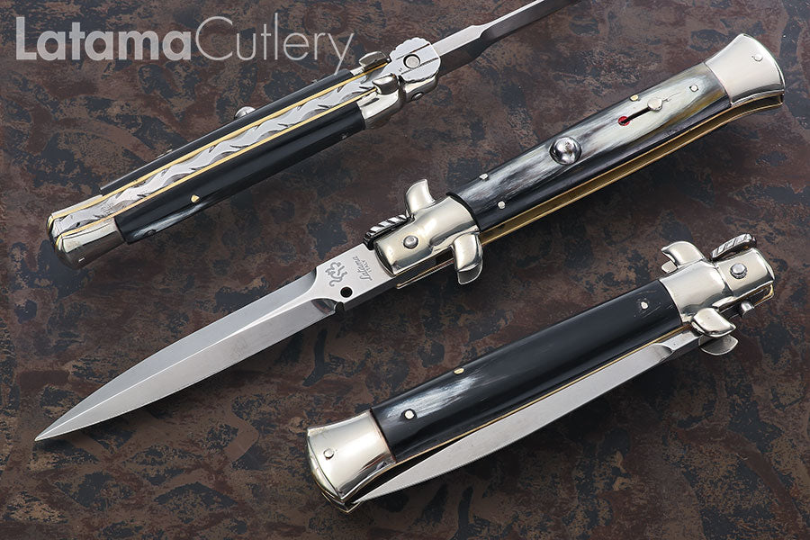 Walt's Custom 9" PRIMO Black &amp; White NEW Dagger Grind PR CDF-902