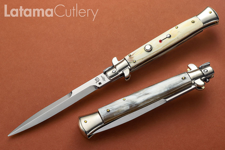 Walt's Flat Guard 11" Blond Honey Horn Half Grind Picklock PK-BL-HG11138