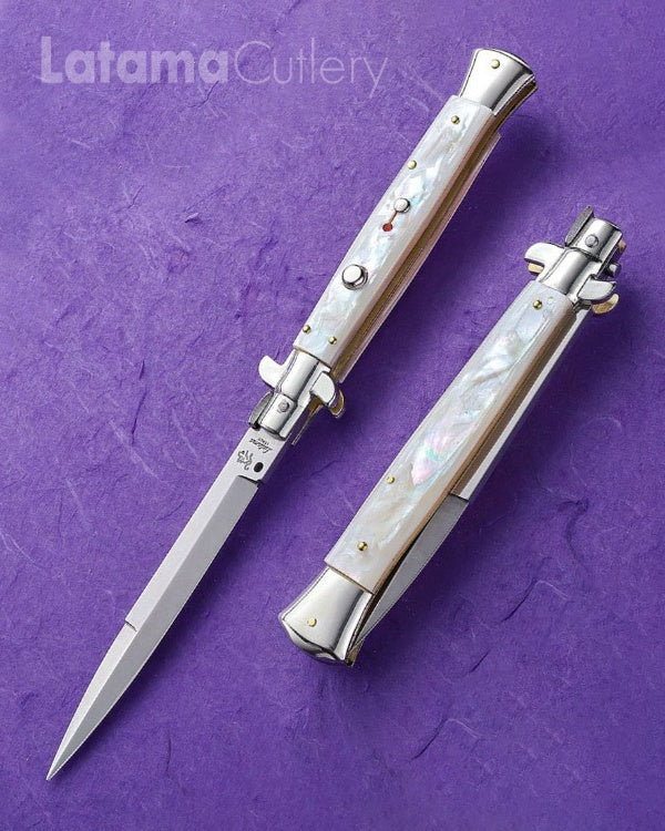 Walt's Picklock Mother of Pearl Bayonet Grind PK-MOP-BA11776