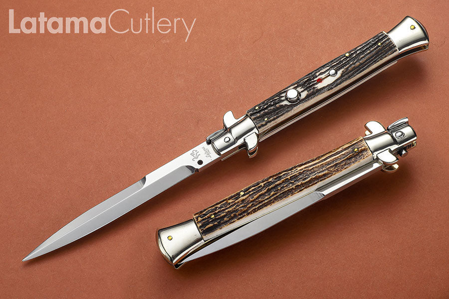Walt's Flat Guard 11" Stag Horn Half Grind Picklock PK-ST-HG11148