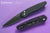 Pro-Tech Newport Knife Black Blade/Black Handle - #3437