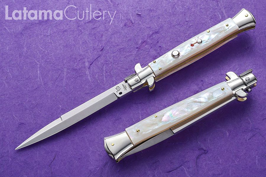 Walt's Picklock Mother of Pearl Bayonet Grind PK-MOP-BA11775