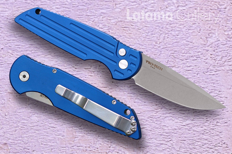 Pro-Tech <span style="color: #ff0000;">Left-Handed</span> Tactical Response 3 TR-3 L-2-BLUE
