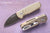 Pro-Tech Runt-5 Bronze Aluminum Handle, 2” Damascus Wharncliffe Blade #R5111-D