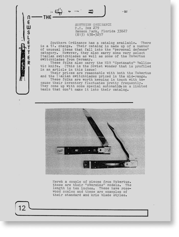 Vol.  1 No. 1  (Second Printing) sample page 2