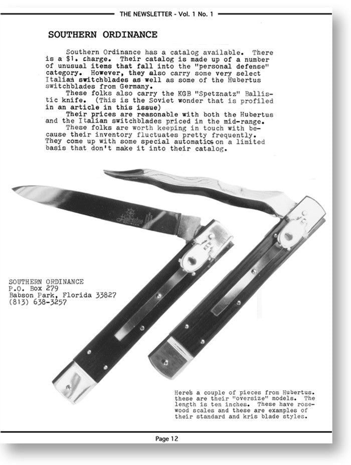 Vol.  1 No. 1 (Digital) sample page 1