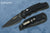 Pro-Tech TR-4.F3 Black DLC CPM-D2 Feather Texture Aluminum Black Handle Automatic