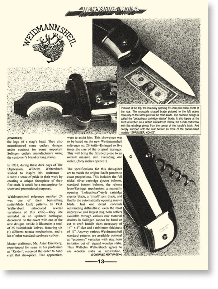Vol. 11 No. 2  (Original Printing) sample page 2