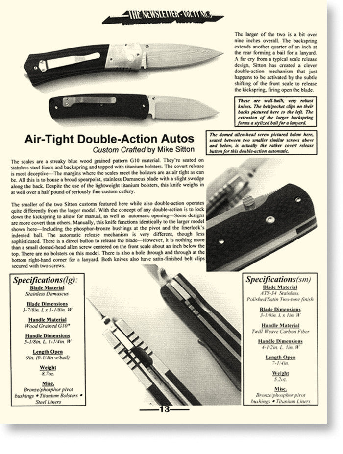 Vol. 11 No. 3  (Original Printing) sample page 1