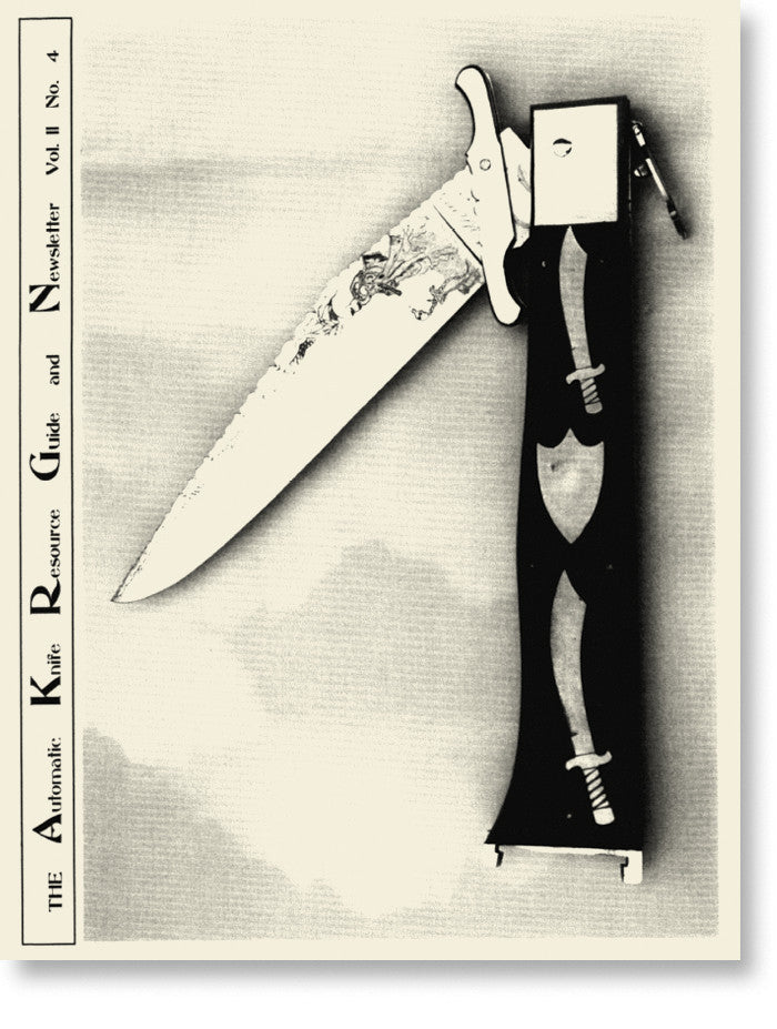 The Newsletter Vol. 11 No. 4 (Original Printing)