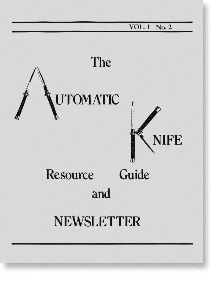 The Newsletter Vol. 1 No. 2 (Second Printing)