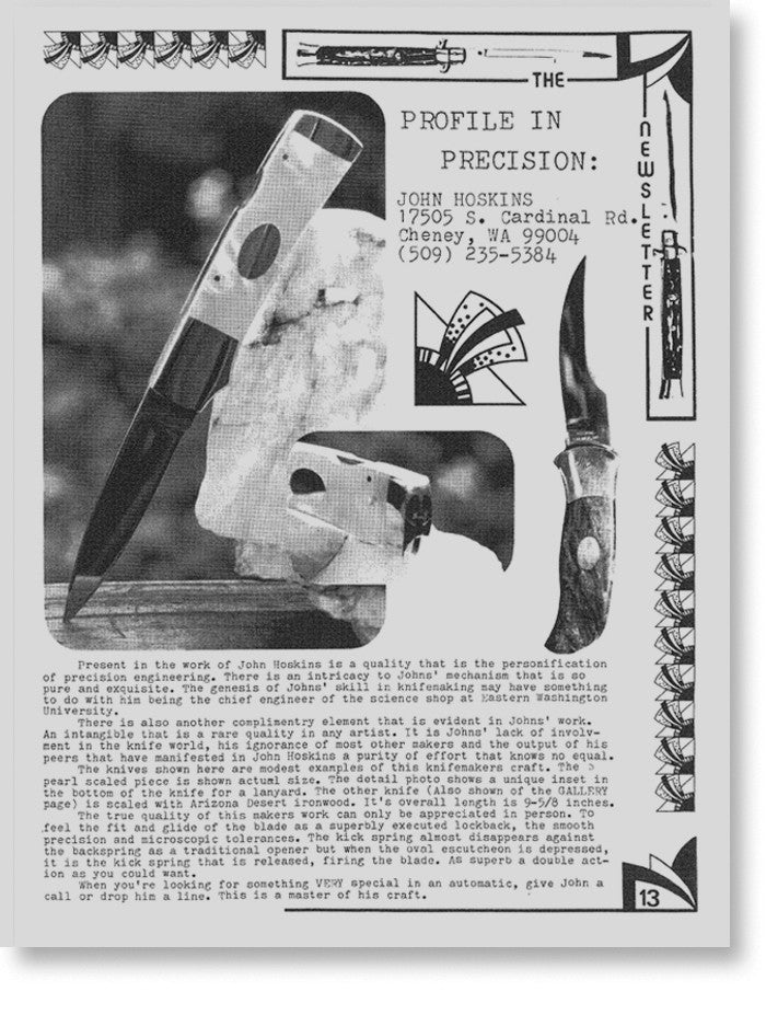 The Newsletter Vol. 1 No. 4