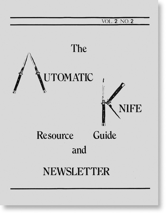 The Newsletter Vol. 2 No. 2 (Second Printing)