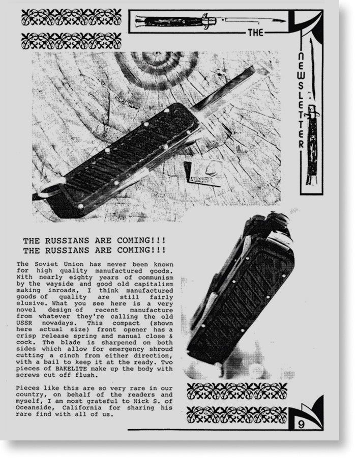 Vol.  2 No. 2  (Second Printing) sample page 1