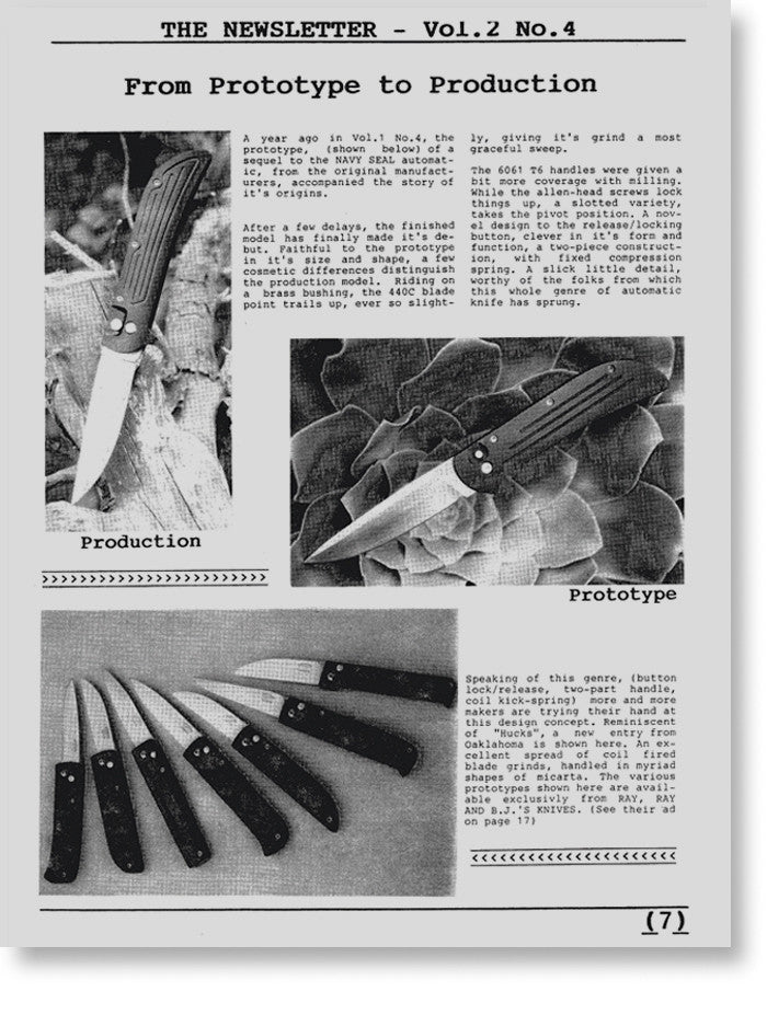 Vol.  2 No. 4  (Second Printing) sample page 1