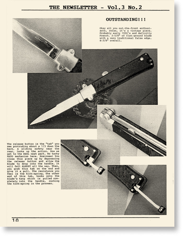 Vol.  3 No. 2  (Second Printing) sample page 1