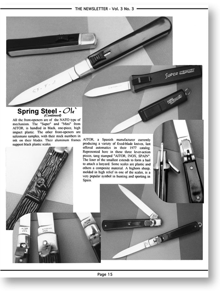 Vol.  3 No. 3  (Second Printing) sample page 3