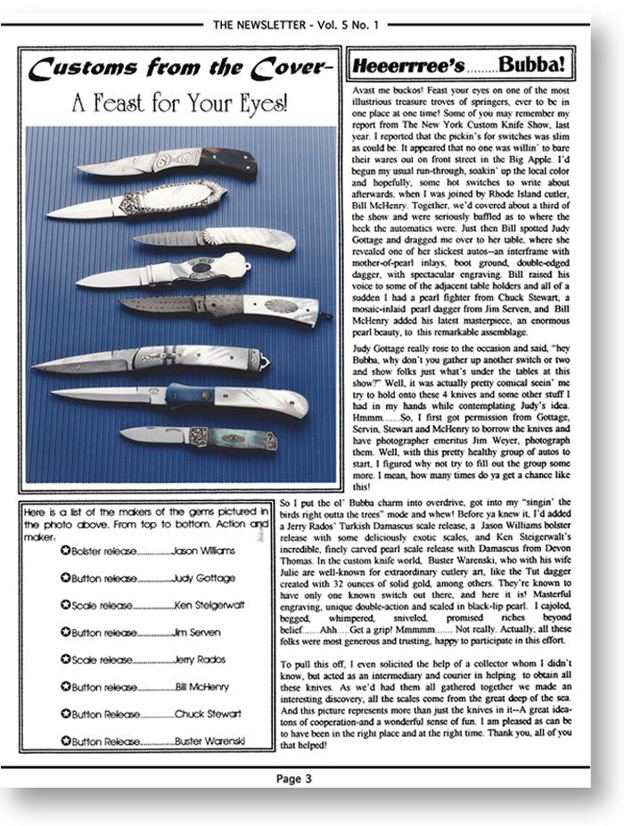 Vol.  5 No. 1 (Digital) sample page 1