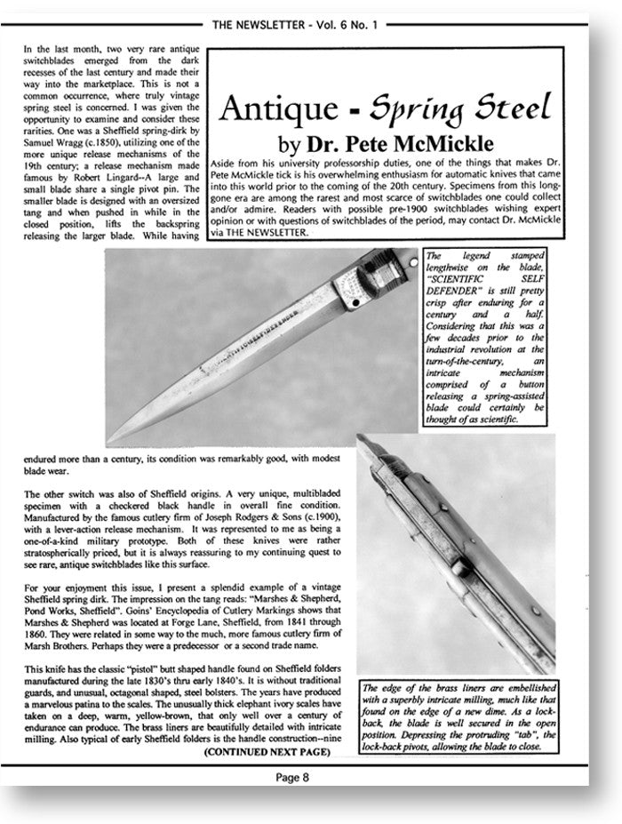 Vol.  6 No. 1 (Digital) sample page 1