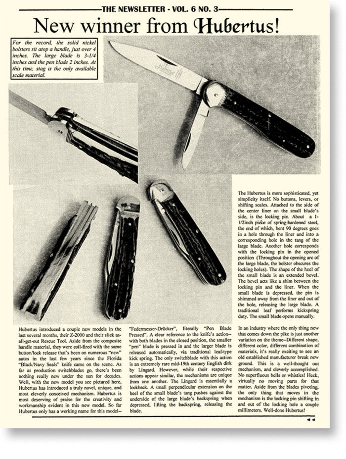 Vol.  6 No. 3  (Original Printing) sample page 2