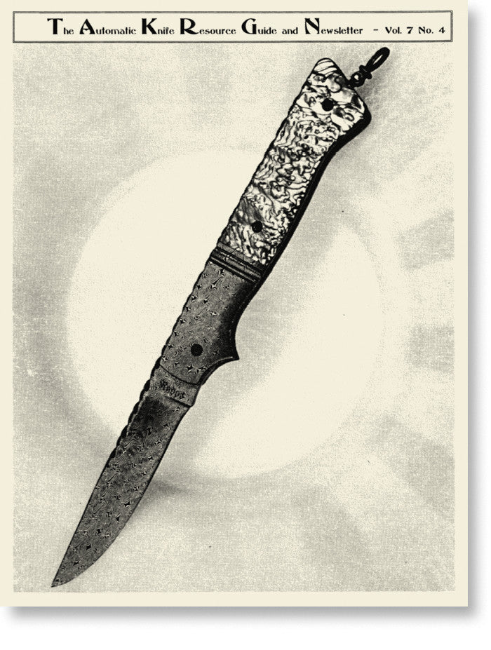 The Newsletter Vol. 7 No. 4 (Original Printing)