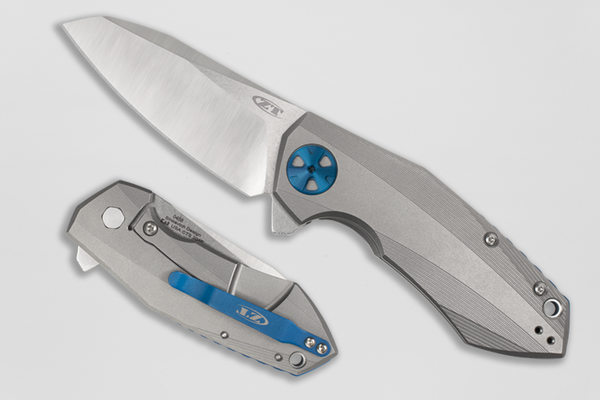 Kershaw Zero Tolerance 0456 Flipper Knife Titanium - LATAMA
