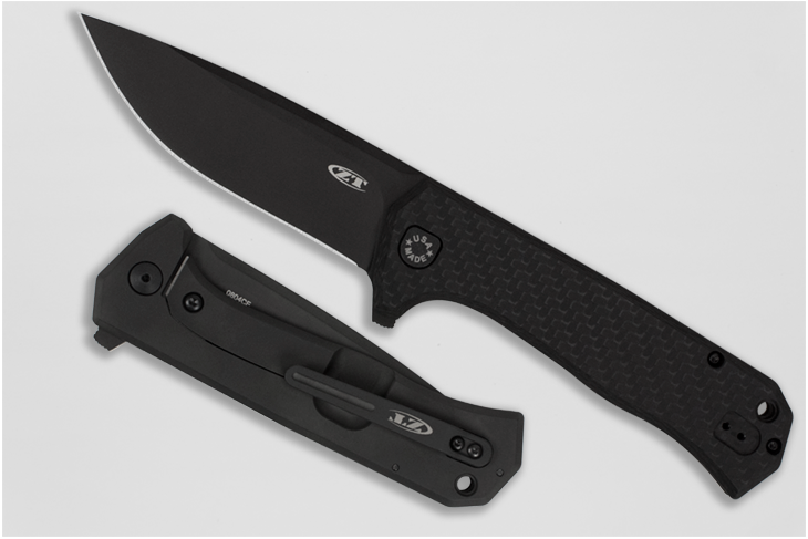 Kershaw Zero Tolerance 0804CF Flipper Knife Carbon Fiber - LATAMA