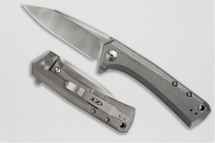 Kershaw Zero Tolerance 0808 Flipper Knife Titanium 